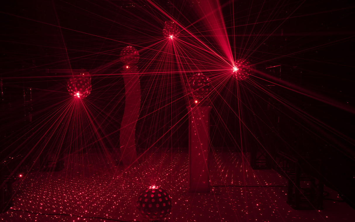 Eurolite B-40 LED laser beam (hvit)