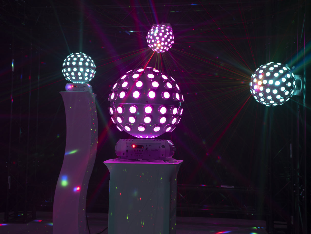 Eurolite B-40 LED laser beam (hvit)