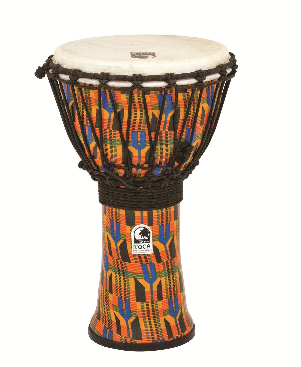 Toca Djembe Freestyle Rope Tuned – Fiesta (SFDJ-9F)