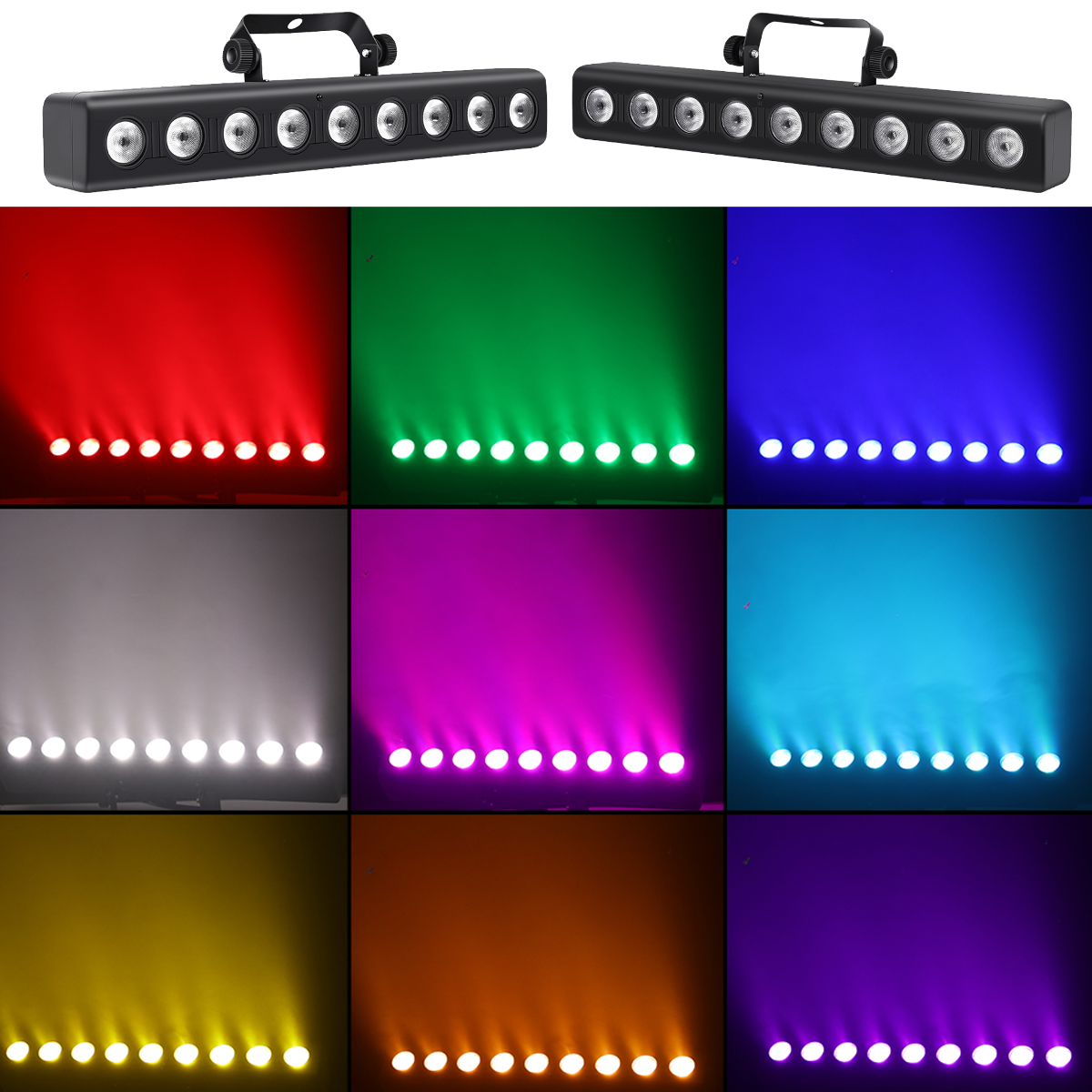LIGHT4ME Deco Bar 8 RGBW LED wall washer