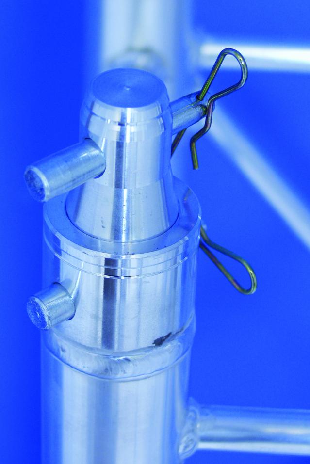 Alutruss QUADLOCK sett koblingskjegle / pivot / pinne