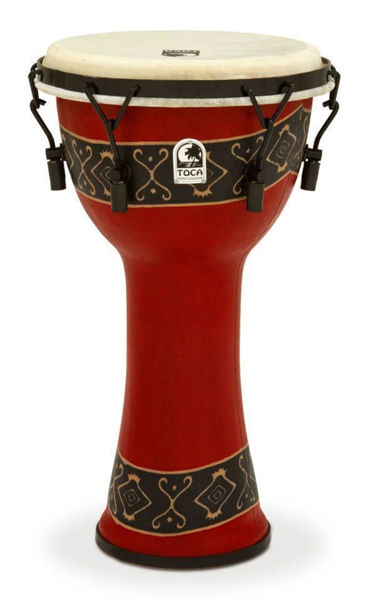 Toca Djembe Freestyle mekanisk stemt - Bali Red (SFDMX-10RP)
