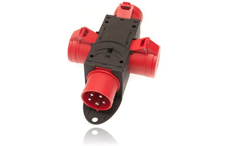 CEE Fordeler 32A 1x5P - 3x5P