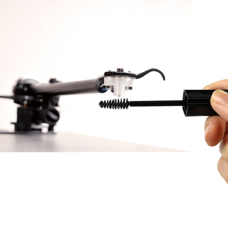 Rensesett for vinylplater med 5-i-1 pickupbørste.