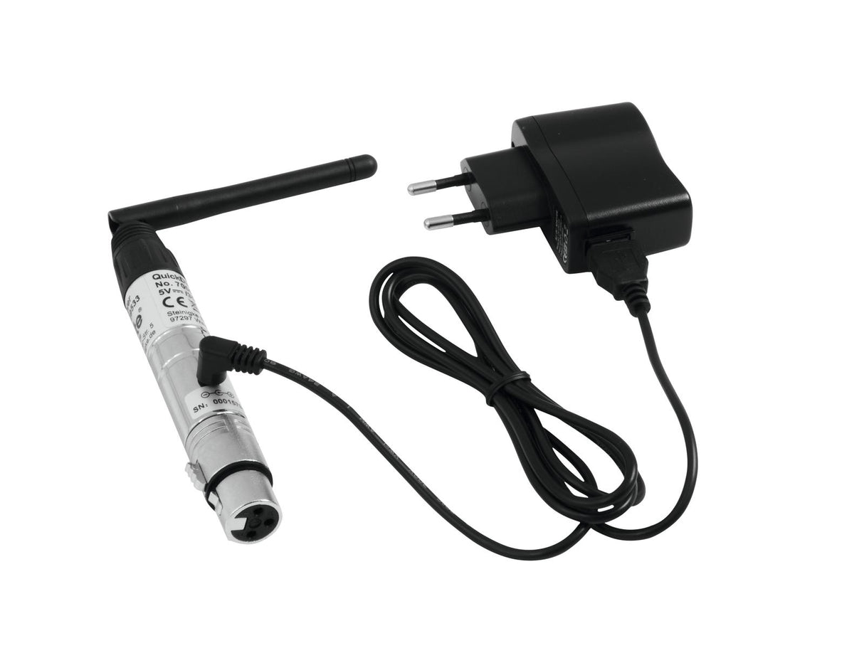 Eurolite QuickDMX trådløs DMX-mottaker