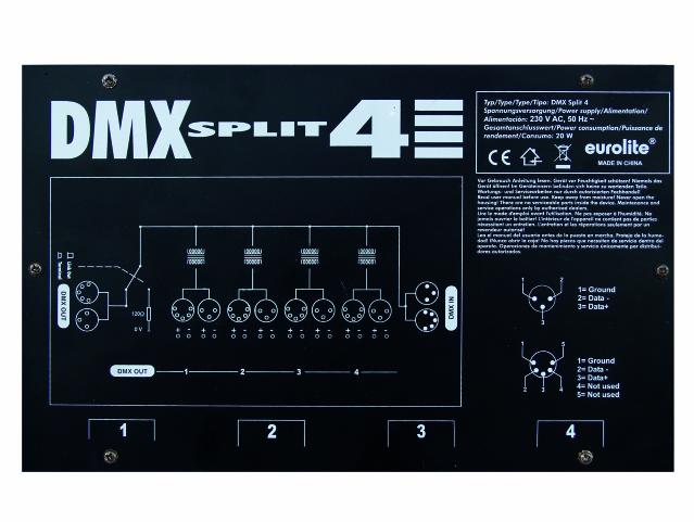 Eurolite DMX Split 4 DMX Splitter