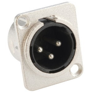 Cobra Chassisplugg XLR hann D-type