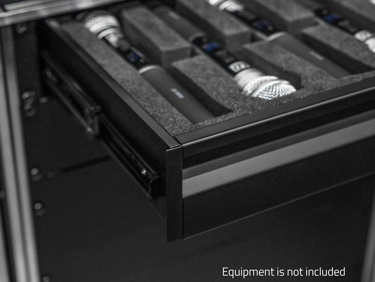 Adam Hall 2U 874E Stativskuff (19")