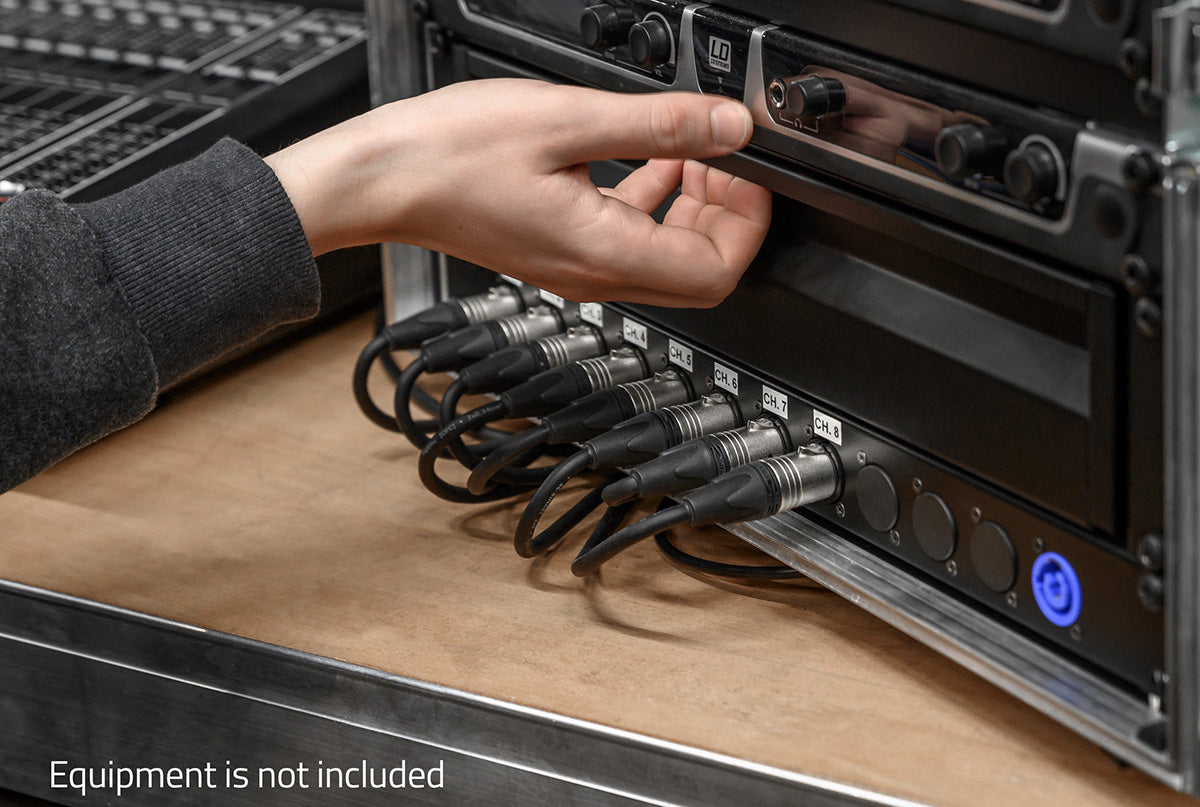 Adam Hall 2U 874E Stativskuff (19")