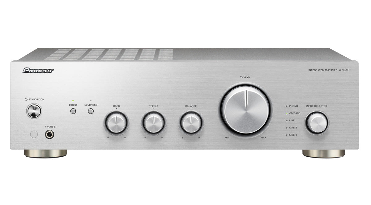 Pioneer A-10AE HI-FI-forsterker (svart, 2x50W)
