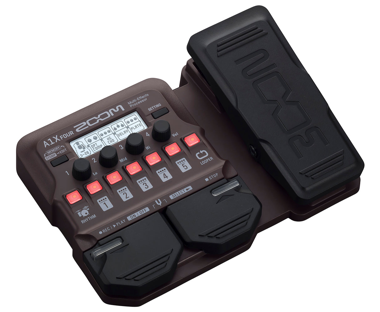 Zoom A1X Fire akustiske effektpedal