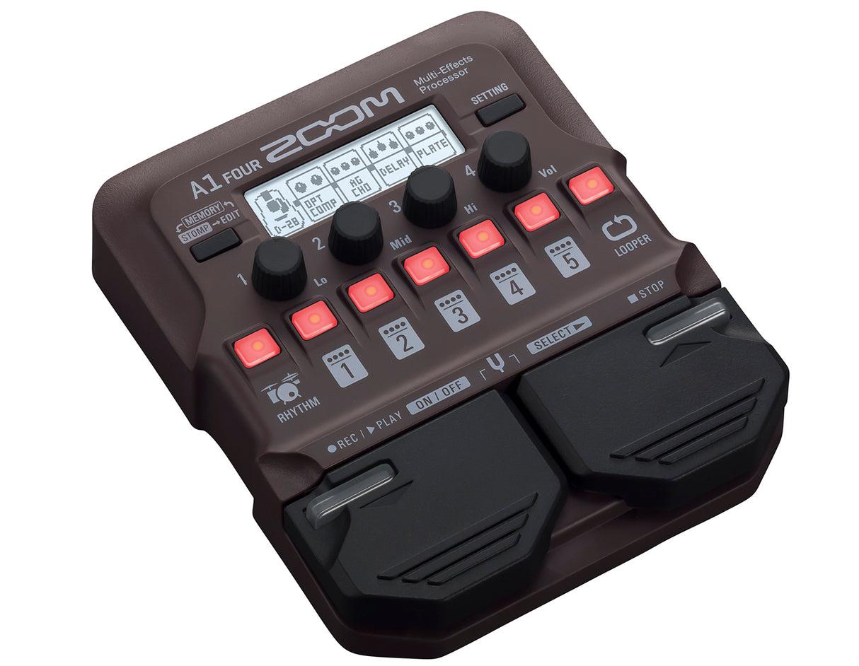 Zoom A1 Fire akustiske effektpedal