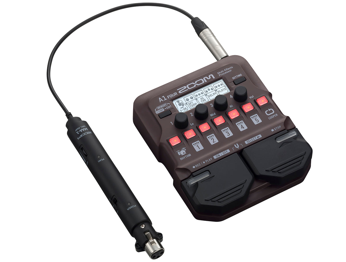 Zoom A1 Fire akustiske effektpedal