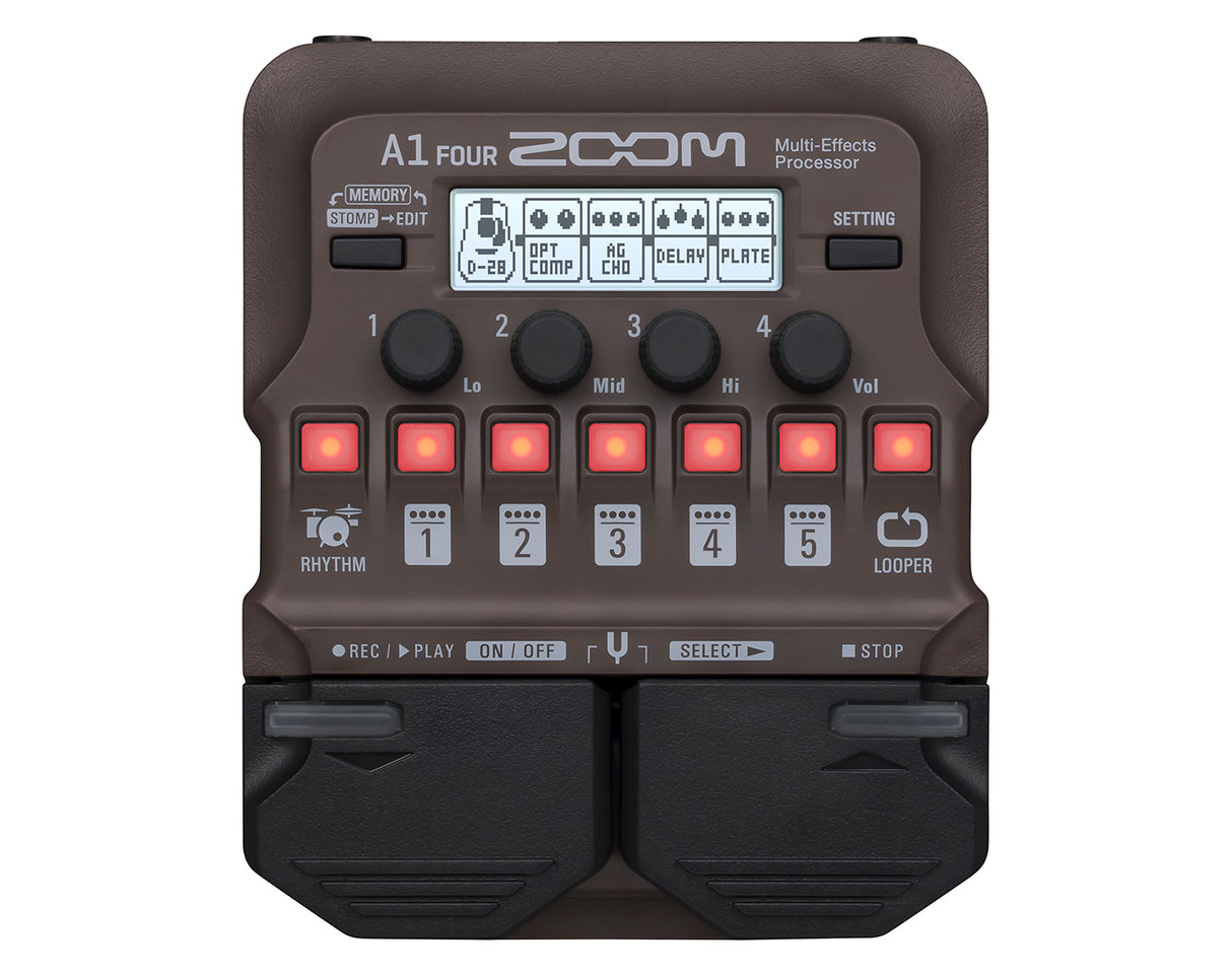 Zoom A1 Fire akustiske effektpedal