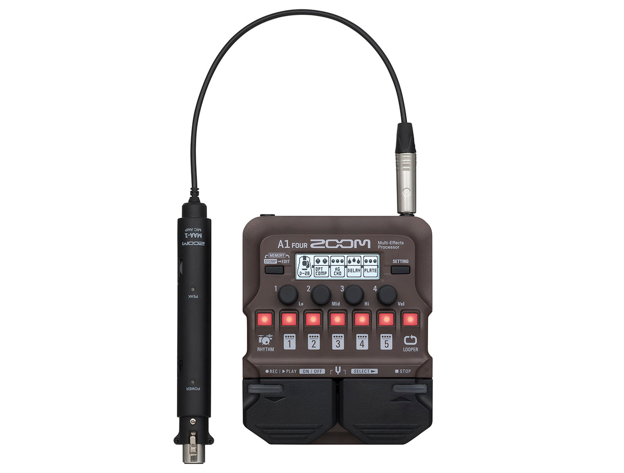 Zoom A1 Fire akustiske effektpedal