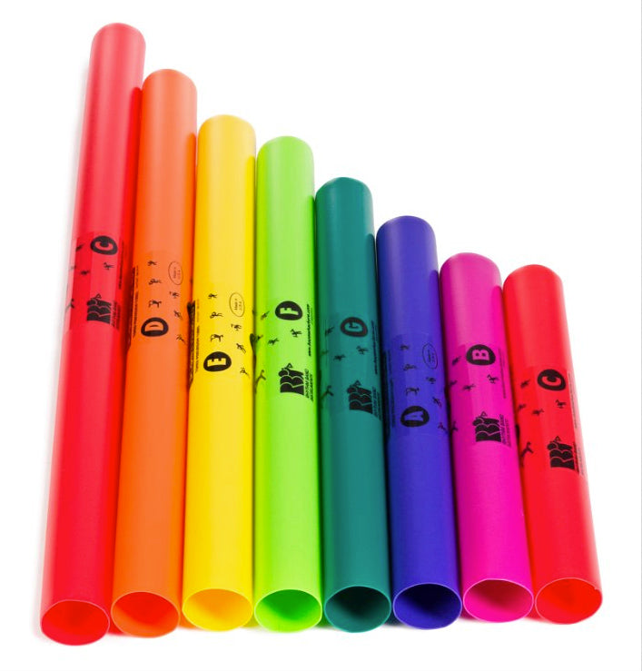 Boomwhackers sett (8 stk.)