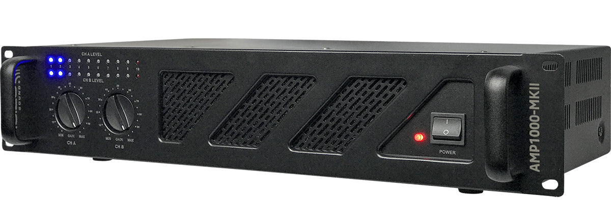 Ibiza AMP1000-MKII effektforsterker (2x800W)