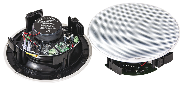 Innebygd høyttalersett med Bluetooth