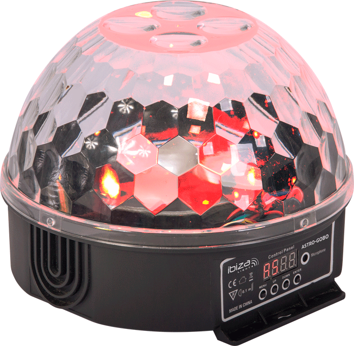 Ibiza Astro Gobo -effekt med DMX