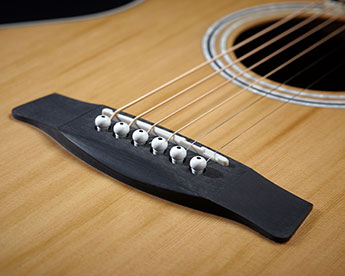 Hagstrom Siljan II Grand Auditorium Western gitar (naturlig)