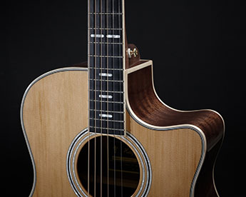 Hagstrom Siljan II Grand Auditorium Western gitar (naturlig)