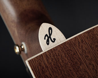 Hagstrom Siljan II Grand Auditorium Western gitar (naturlig)