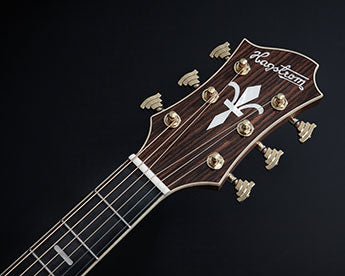 Hagstrom Siljan II Grand Auditorium Western gitar (naturlig)