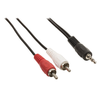 Adapterkabel 3,5 mm Jack Stereo for 2 x RCA Phono