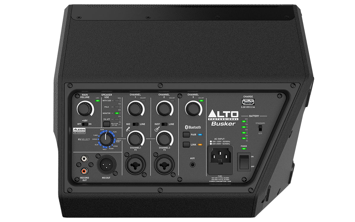 Alto Busker batterihøyttaler