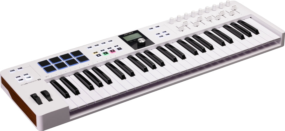 Arturia KeyLab Essential MK3-49 MIDI Keyboard (hvit)