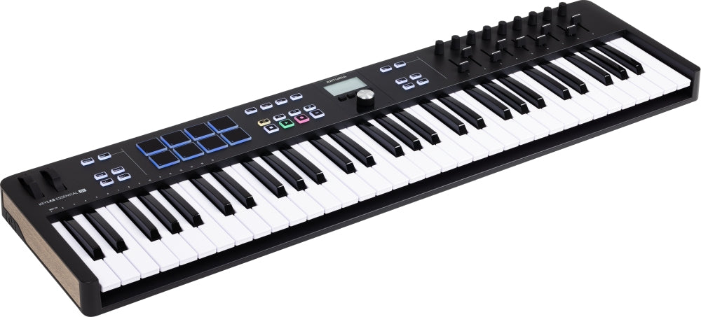 Arturia KeyLab Essential MK3-61 MIDI Keyboard (svart)