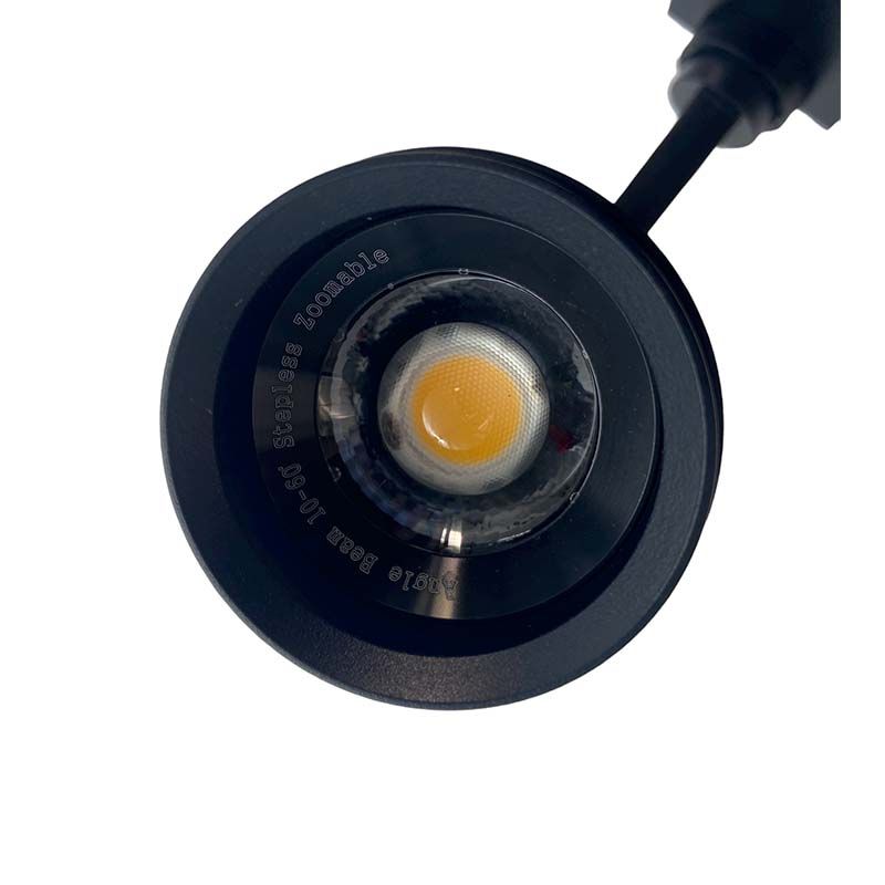 Atomic Pro Exy20D Rail Spot (20 watt, 3200K, svart)