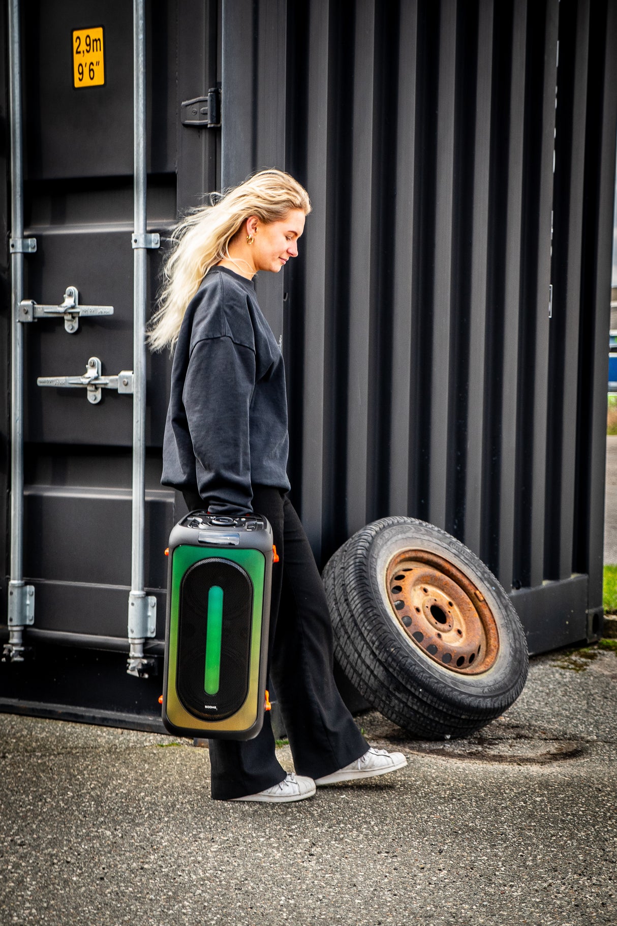 BOOMZ Banger Party høyttaler med lys