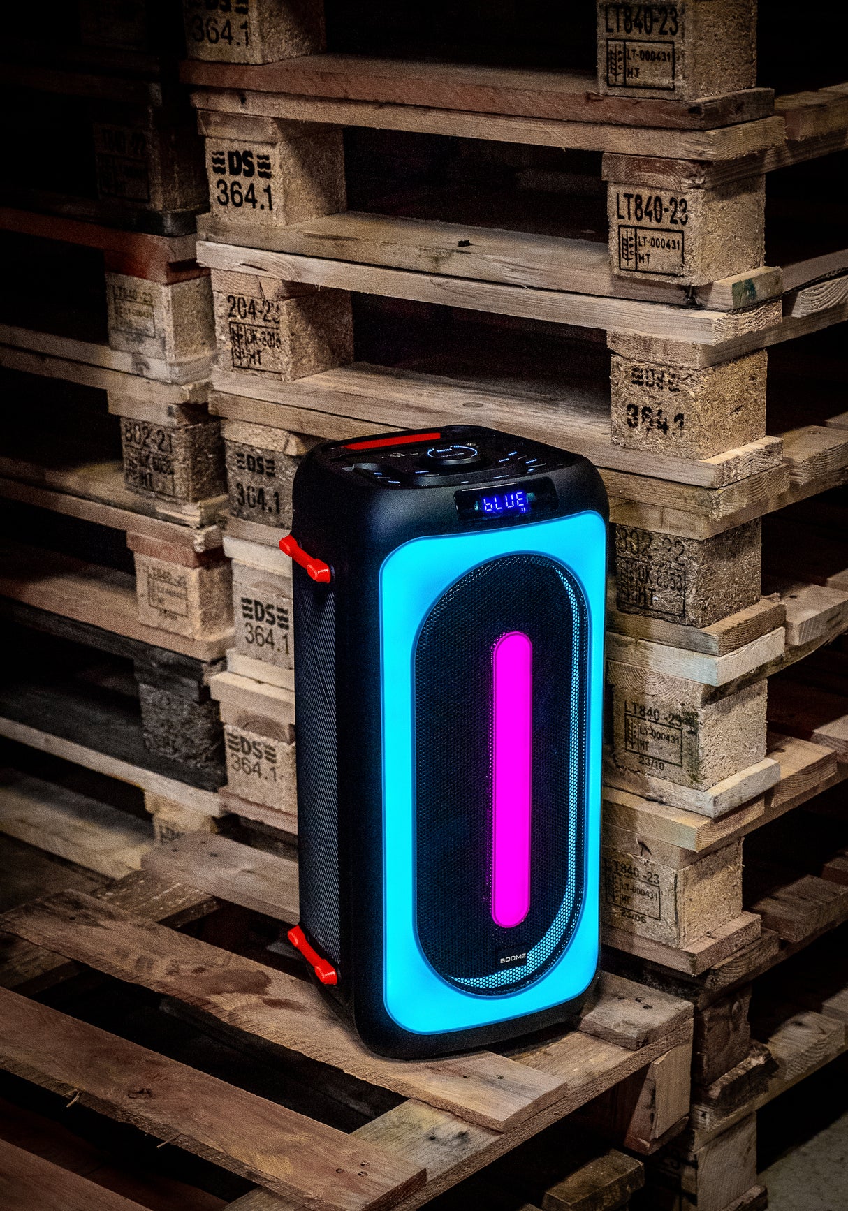 BOOMZ Banger Party høyttaler med lys