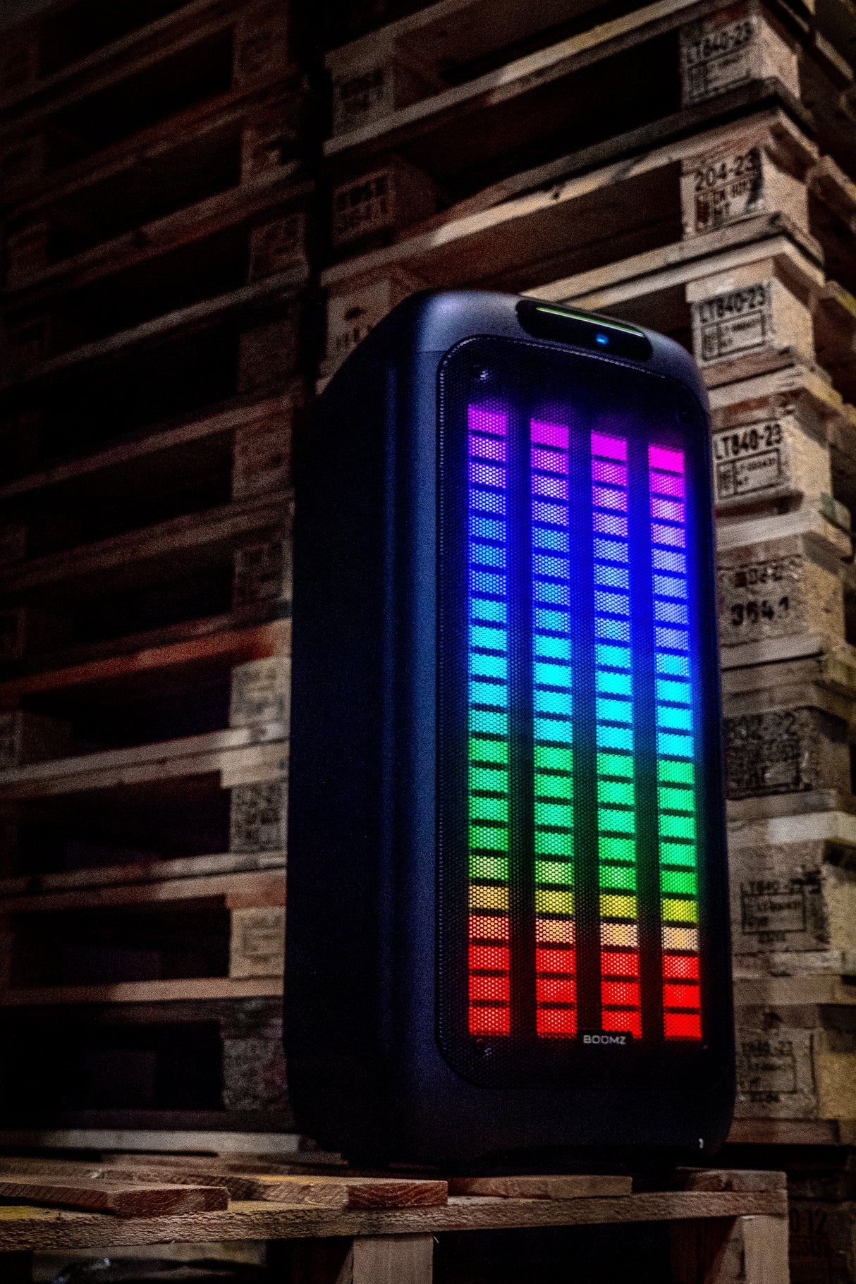 BOOMZ Club Party høyttaler med lys