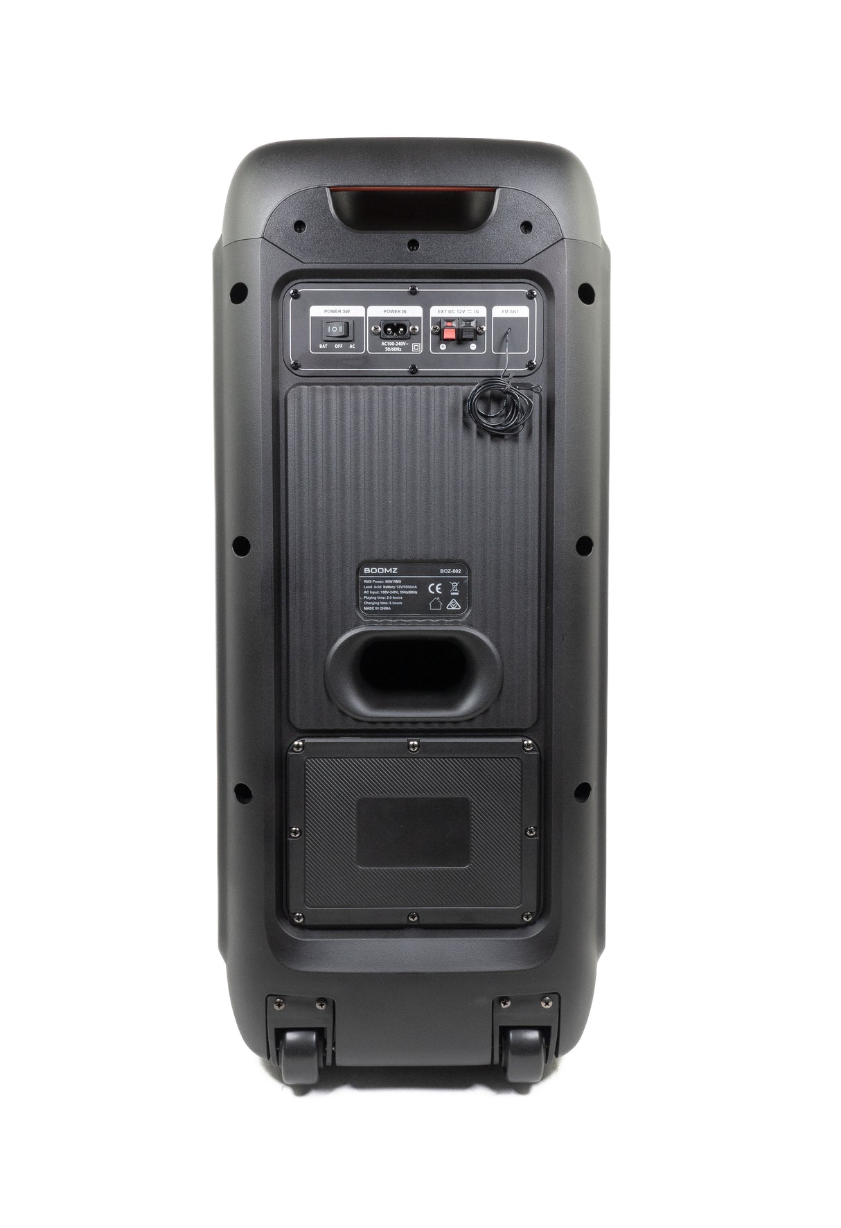 BOOMZ Club Party høyttaler med lys