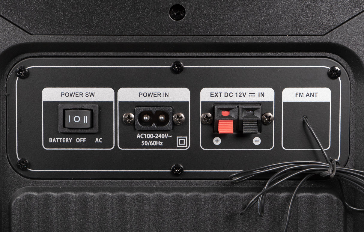 BOOMZ Eight Party høyttaler med lys