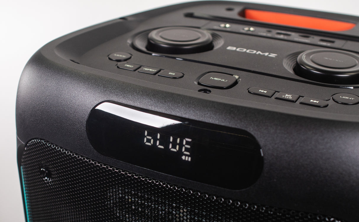 BOOMZ Raver Party høyttaler med lys