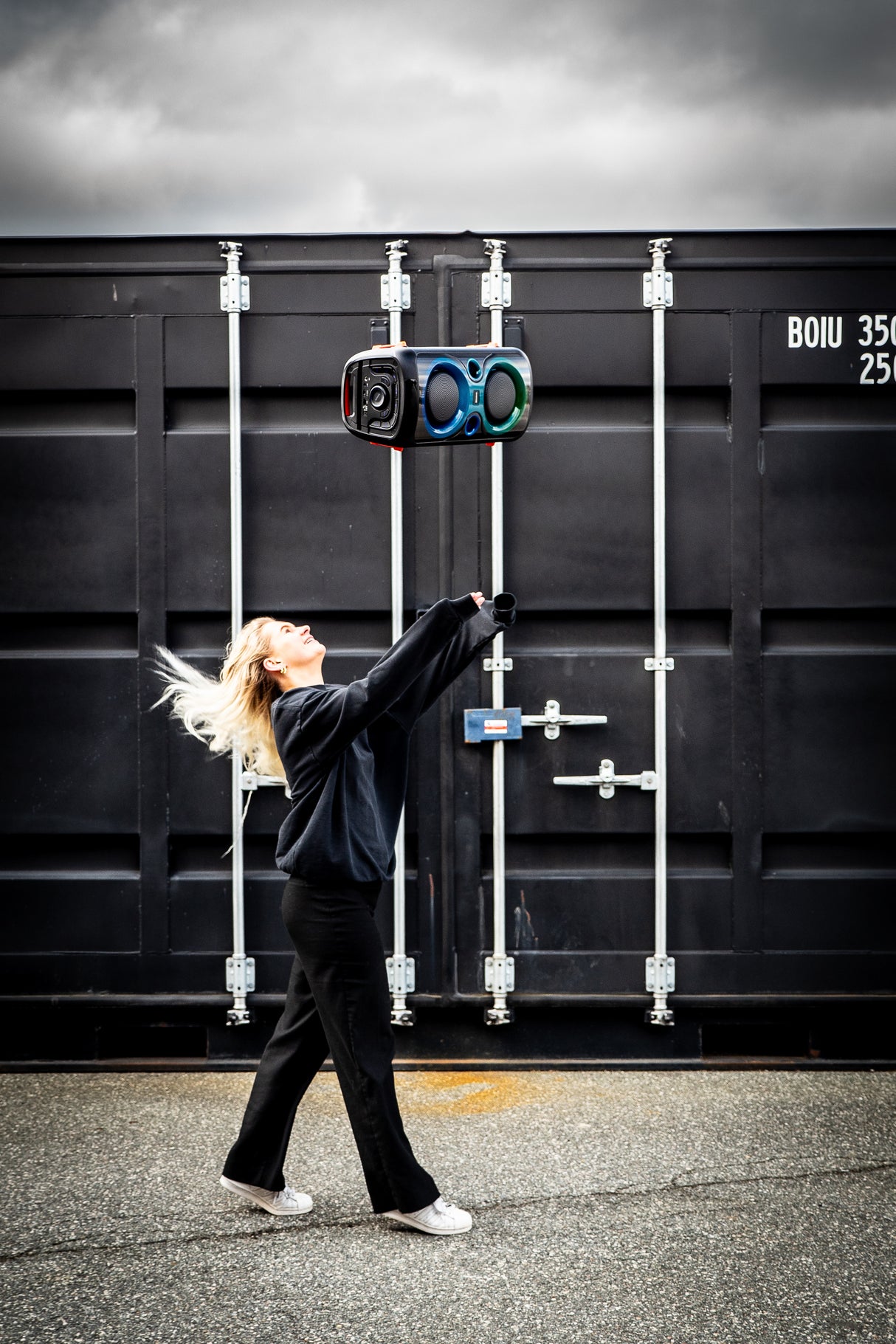 BOOMZ Smash Party høyttaler med lys