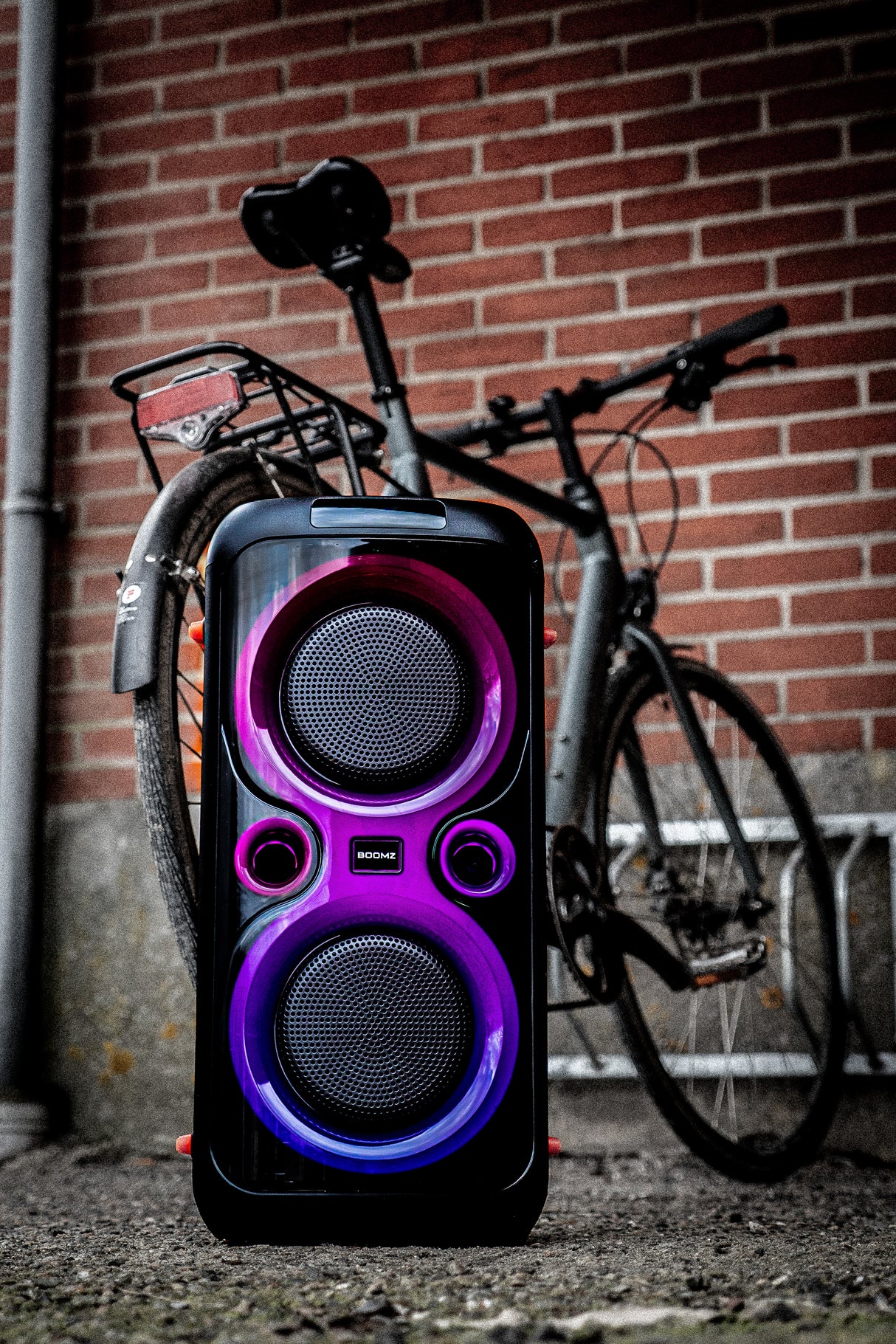 BOOMZ Smash Party høyttaler med lys