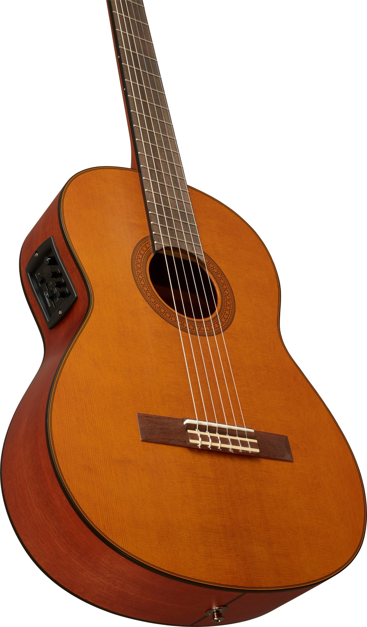 Yamaha CGX122MC klassisk spansk gitar (Cedar Natural)