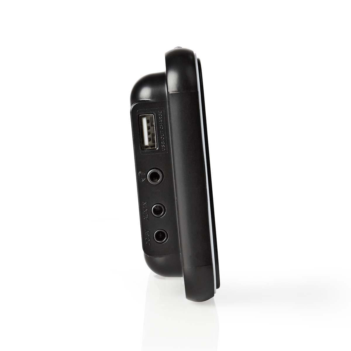 Klokkeradio med vekkerklokke