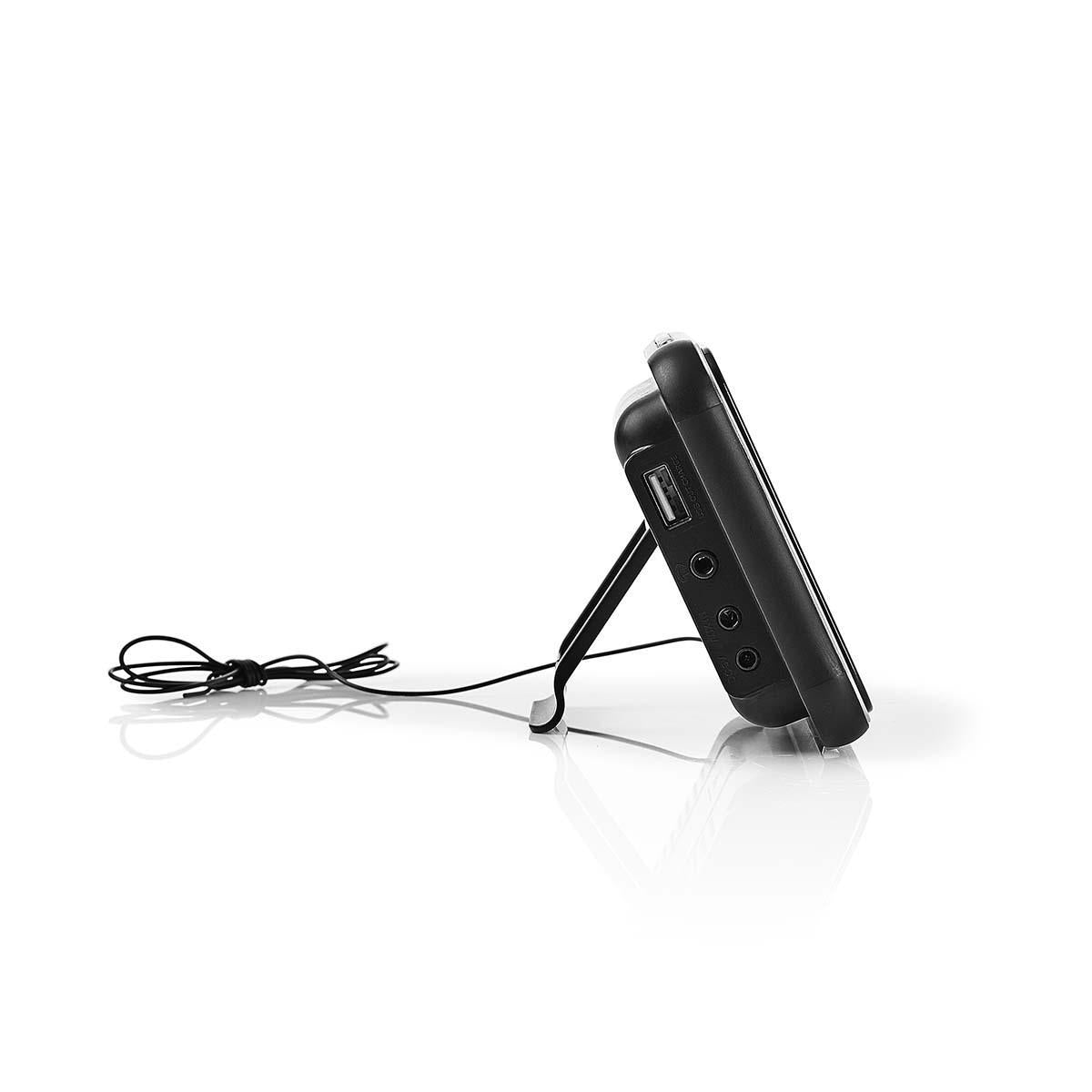 Klokkeradio med vekkerklokke