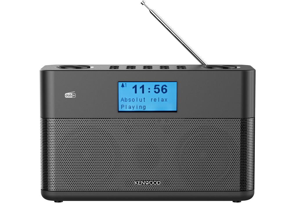 Kenwood CR-ST50DABB DAB+, Bluetooth Radio (svart)