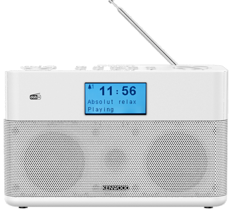 Kenwood CR-ST50DABW DAB+, Bluetooth Radio (hvit)