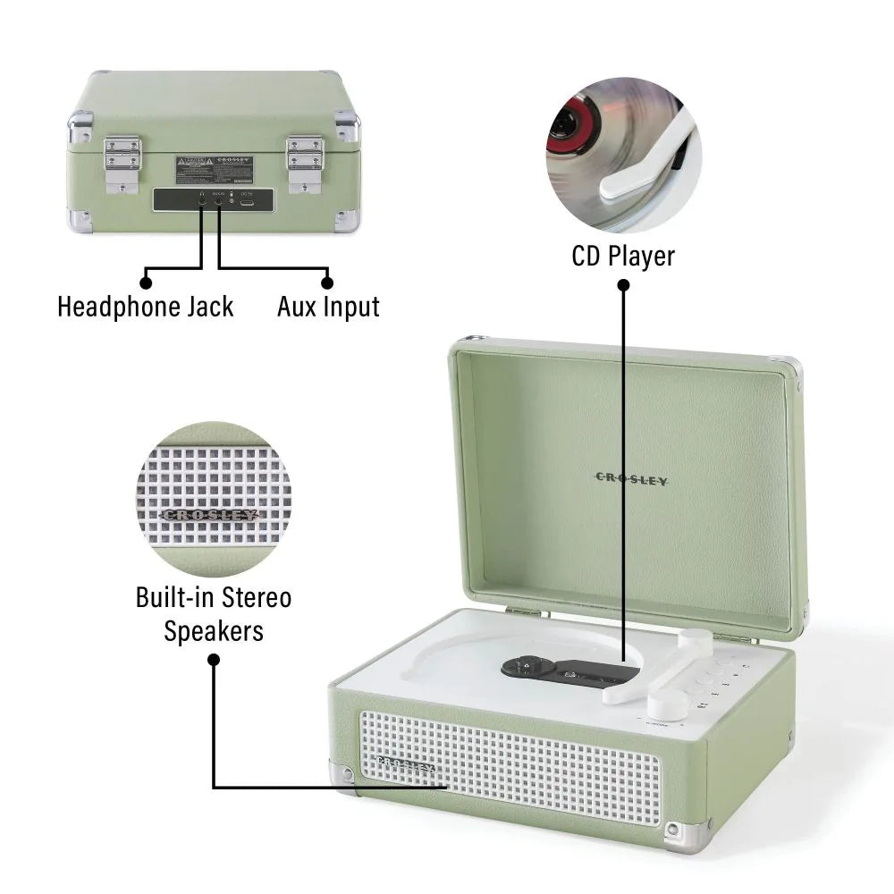 Crosley Cruiser CD-spiller, Mint