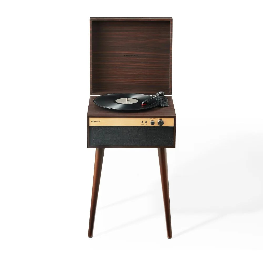 Crosley Jasper retro platespiller, Valnøtt