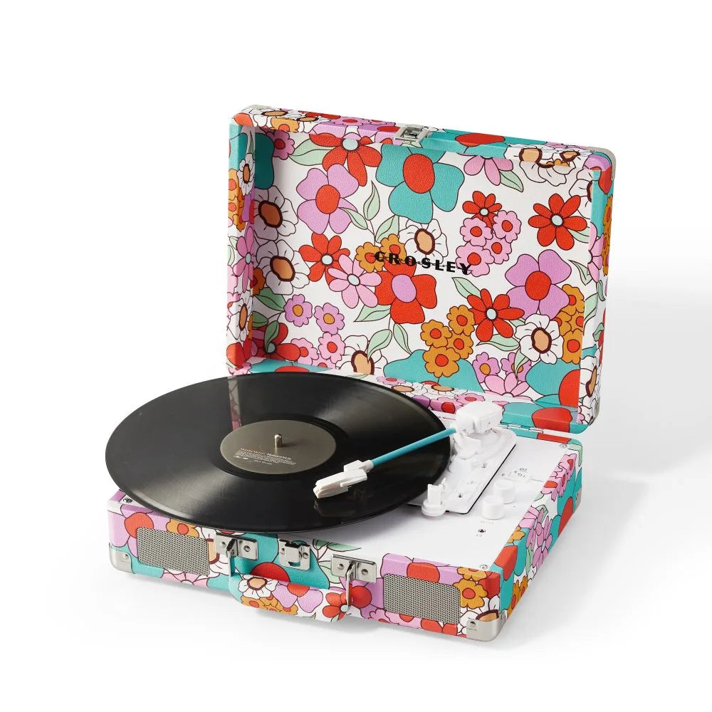 Crosley Cruiser Plus platespiller Toveis Bluetooth (Groovy Floral)