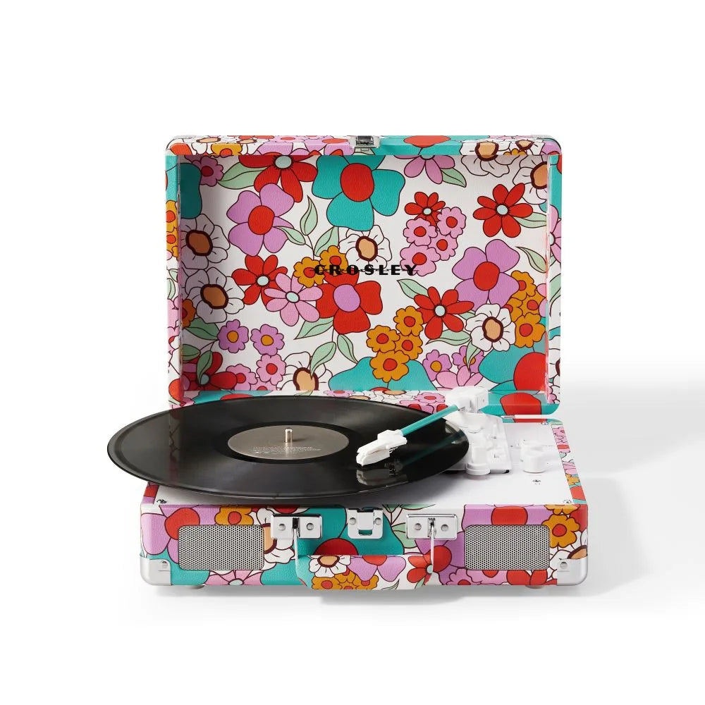 Crosley Cruiser Plus platespiller Toveis Bluetooth (Groovy Floral)