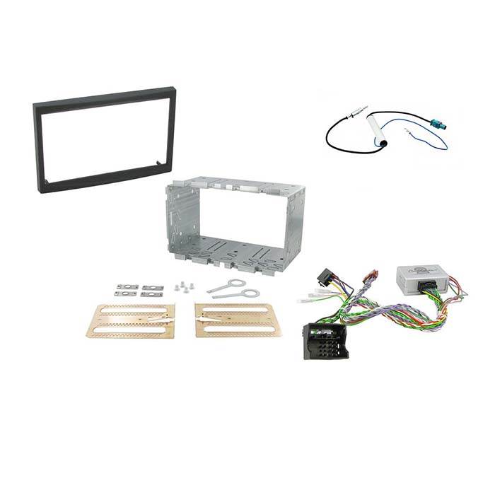 2-DIN-sett for Peugeot 207 & 307 med baksensor